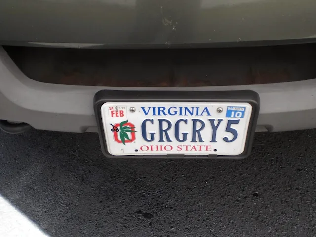 License plate