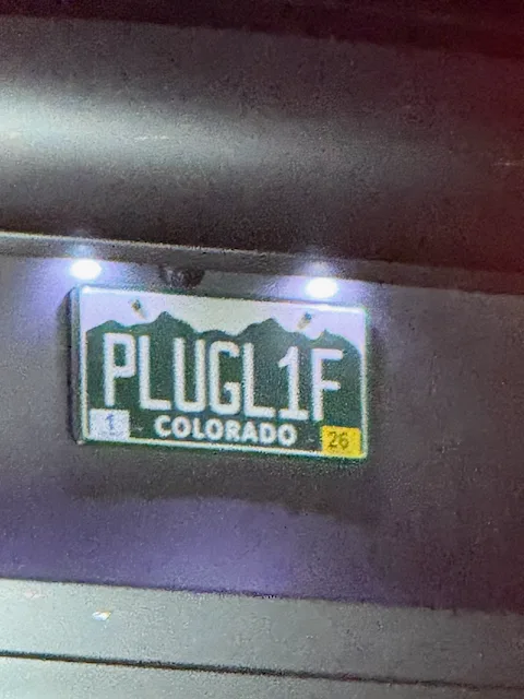 License plate
