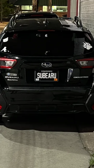 License plate