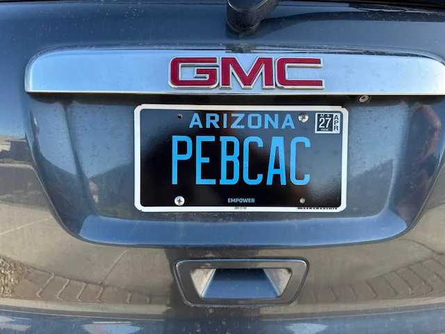 License plate