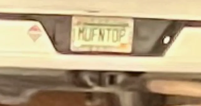 License plate