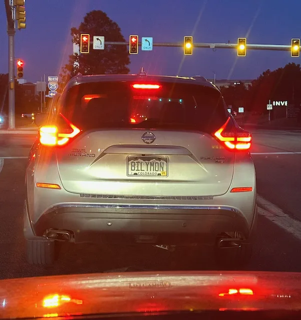 License plate