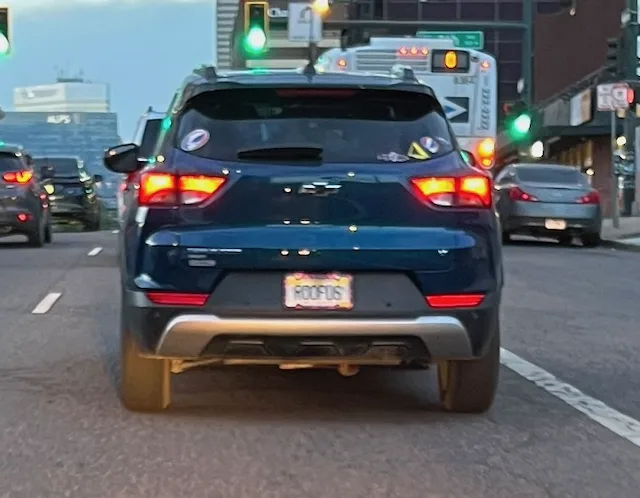 License plate