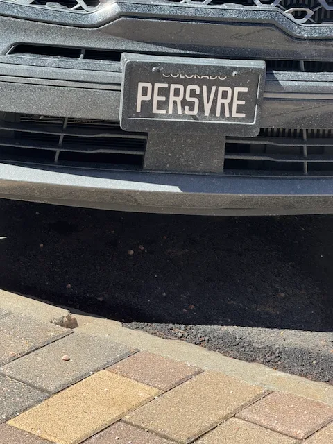 License plate