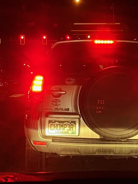 License plate