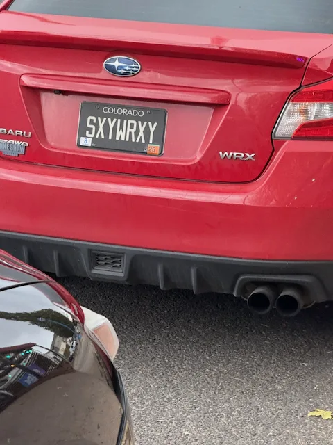 License plate
