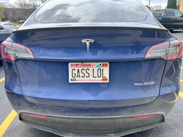 License plate