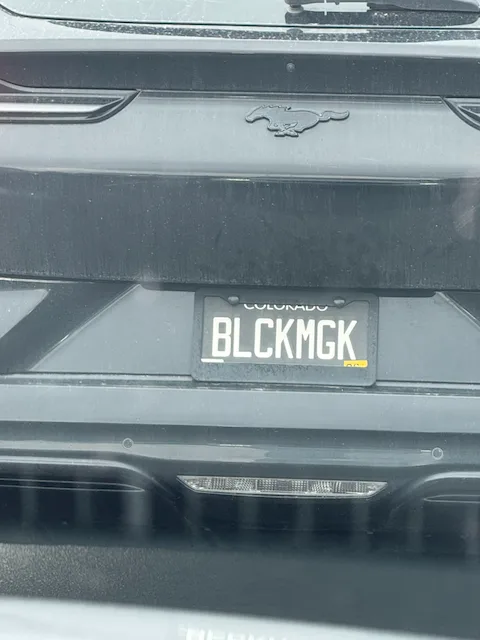 License plate