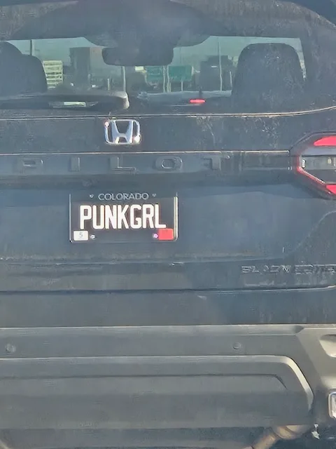 License plate