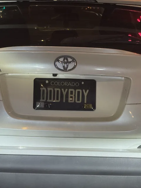 License plate