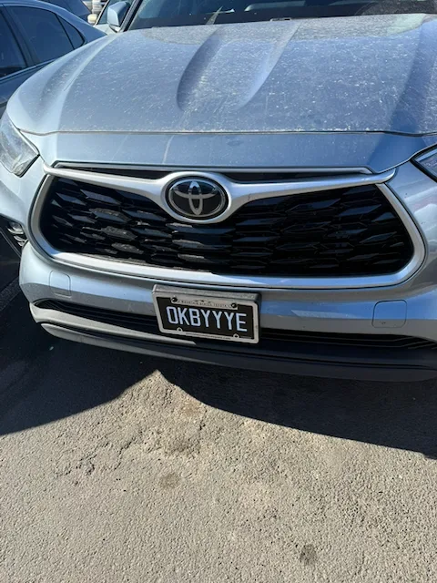 License plate