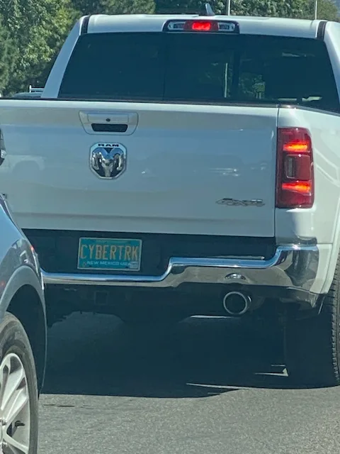 License plate
