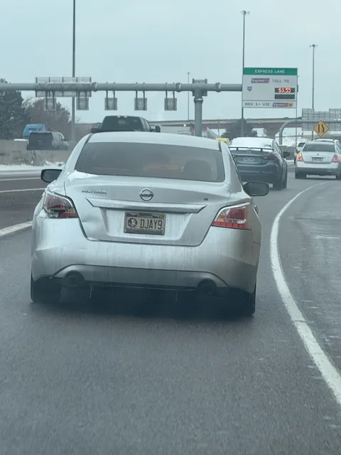 License plate