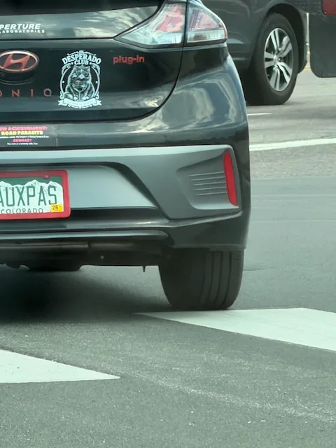 License plate