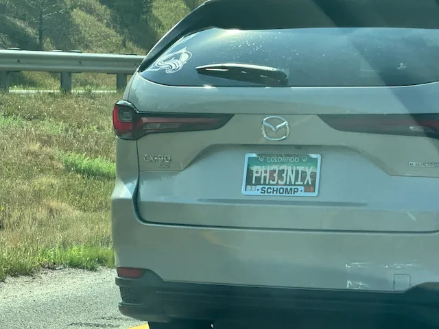 License plate