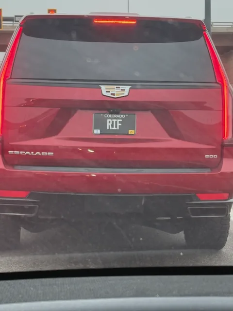 License plate