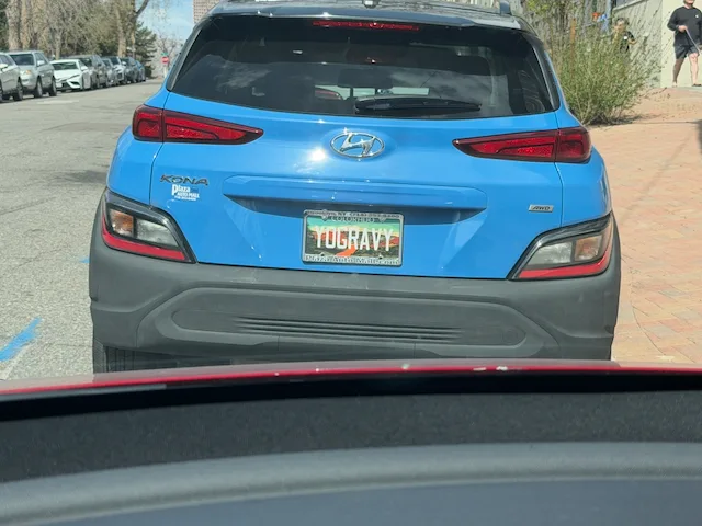 License plate
