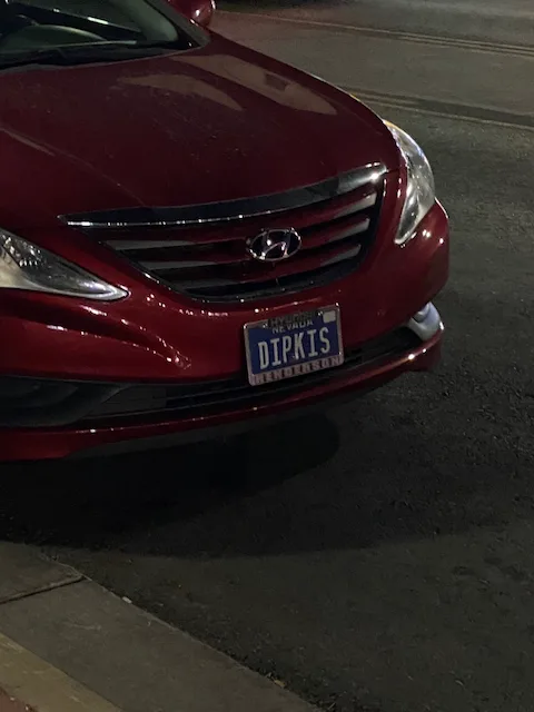 License plate