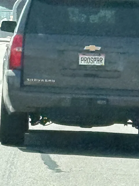 License plate
