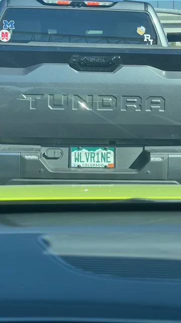 License plate