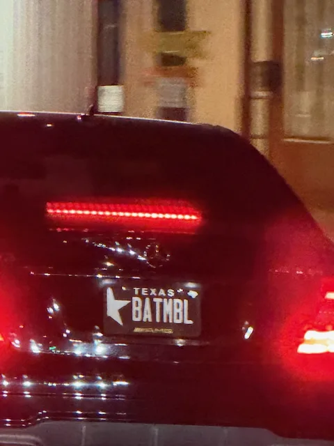License plate