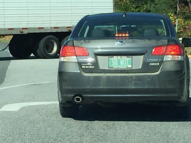 License plate