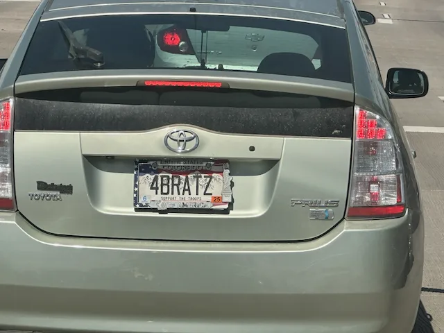 License plate