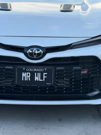 License plate