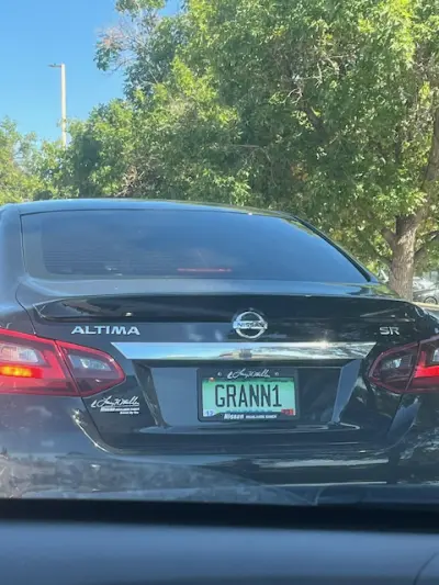 License plate