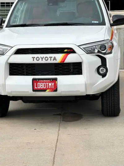 License plate