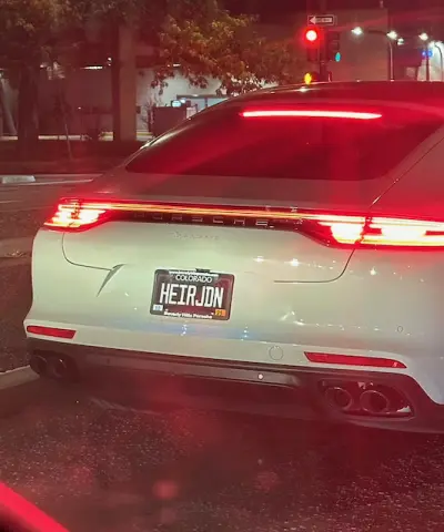 License plate