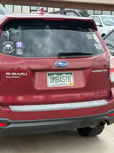 License plate
