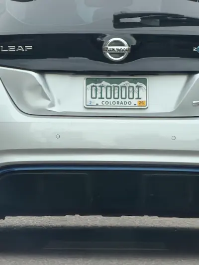 License plate
