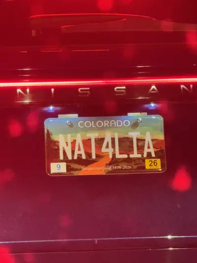 License plate