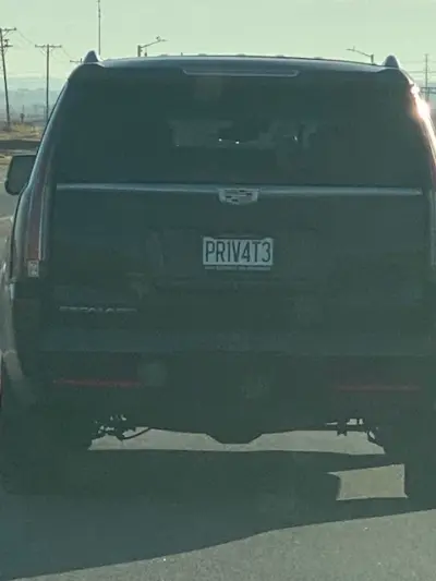 License plate