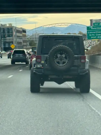 License plate