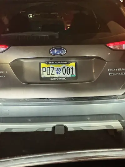 License plate