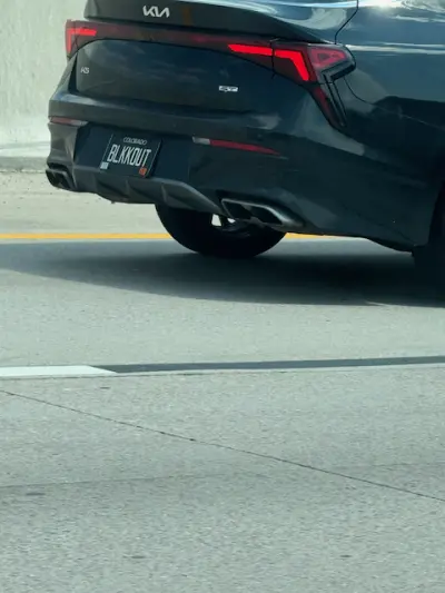 License plate