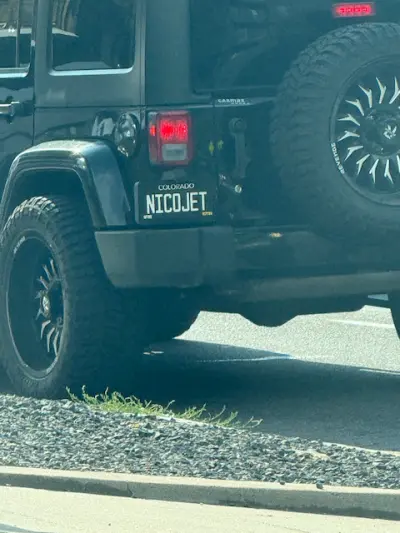 License plate