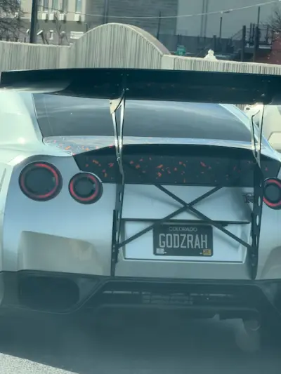 License plate