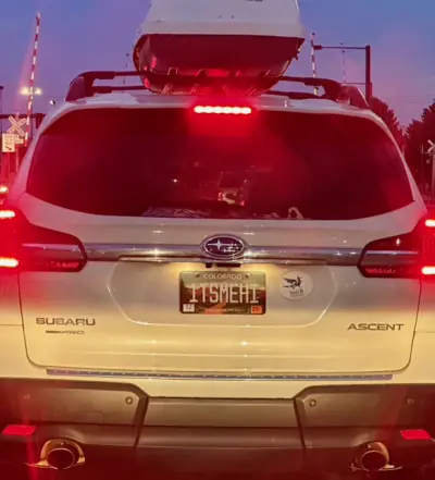 License plate