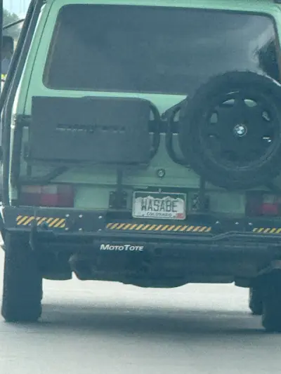 License plate