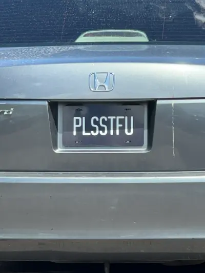 License plate