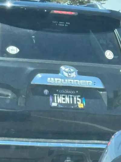License plate