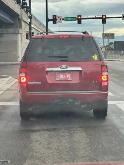License plate