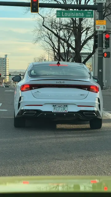 License plate