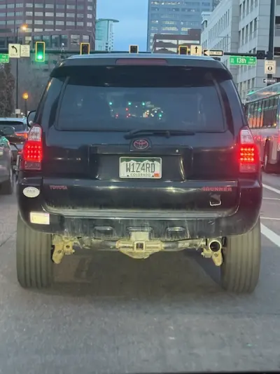 License plate