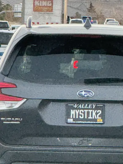 License plate