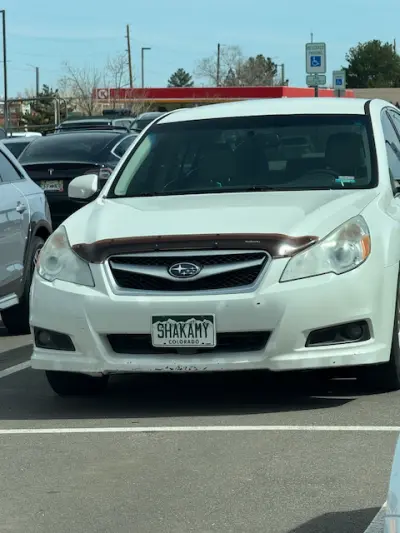 License plate