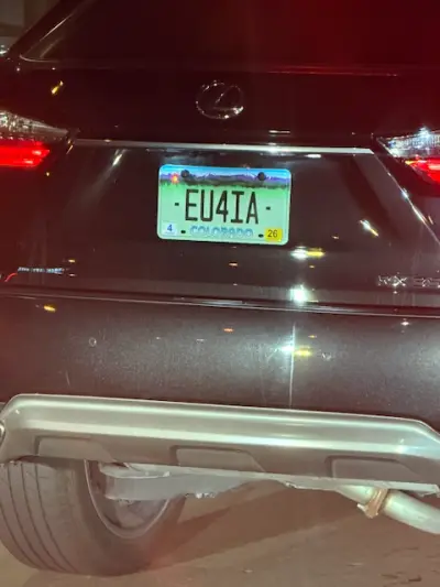 License plate